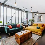 Jungle Warehouse - Bohemian Escape With A Bath!