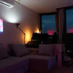 Shared Apartment Cozy Queen Room With Balcony