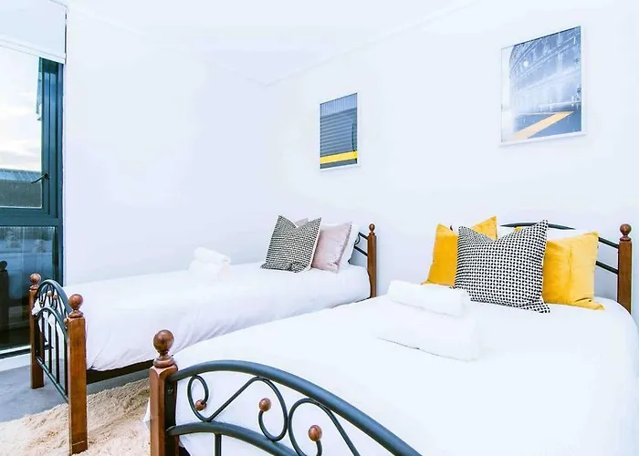 Lux 3Br Bourke St Sub-Penthouse 2 Free Parkings And Huge Private Terrace