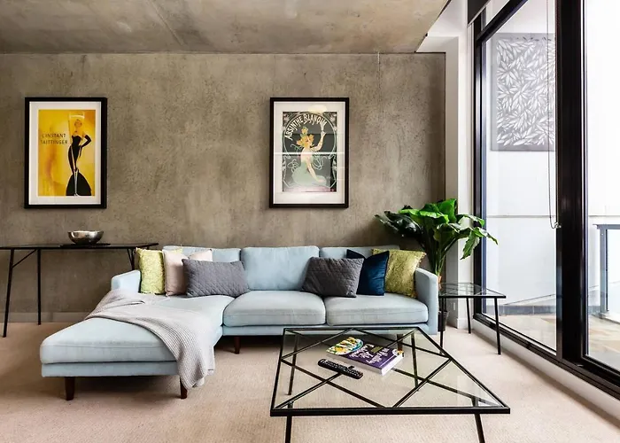 Industrial Chic Balcony Abode Near Chapel Street