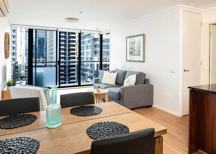 Melbourne Cbd Apt With A C Balcony & Pool