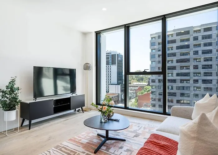Bright 1B West Melbourne Apt W Free Parking #Mv09