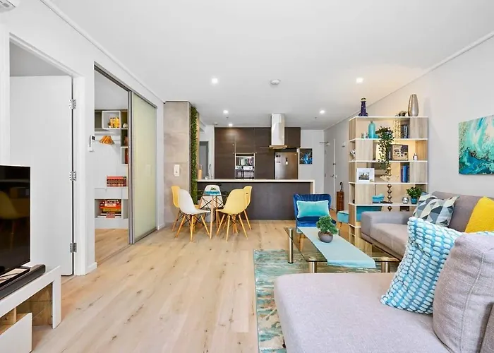 Modern 3 Bed Apartment In Melbourne Cbd