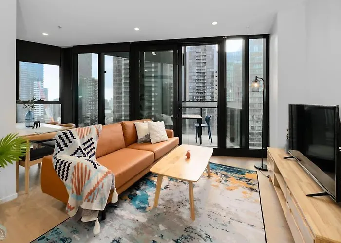 Aircabin - Southbank - Melbourne Cbd - 2 Beds Apt