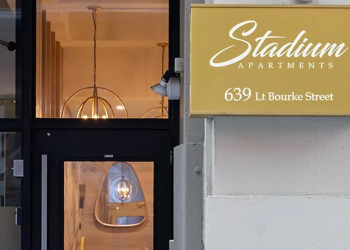 Stadium Apartments Boutique Cbd 1Bed With Parking