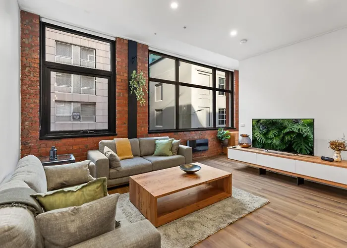 1-Bed Warehouse Conversion In Melbourne Cbd