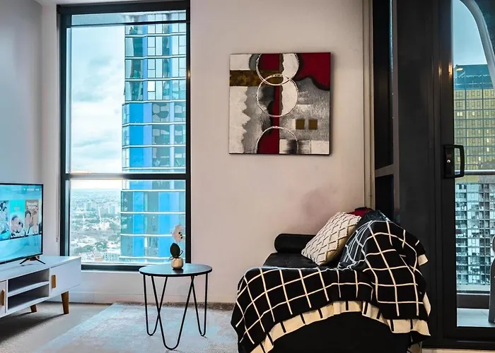 Elegant 1Br1Ba Apt In High Level Wifibalcony