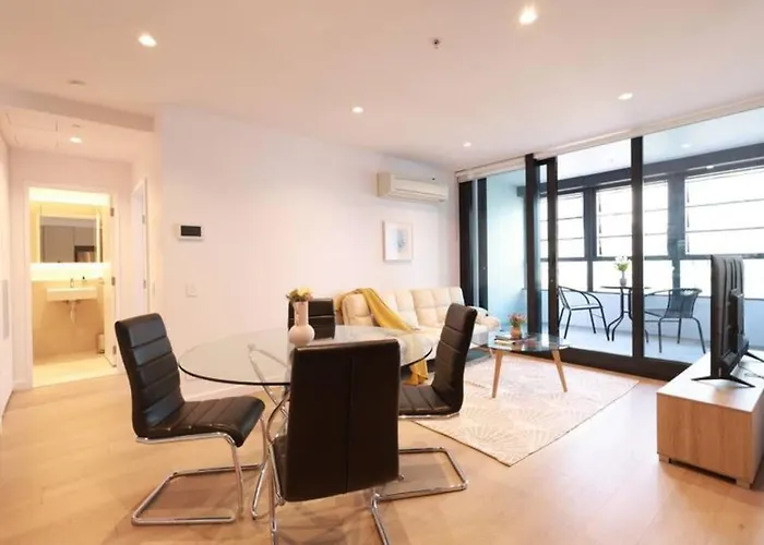 54D Charming Abnb-Style Apartment In The Heart Of Melbourne With Free Parking