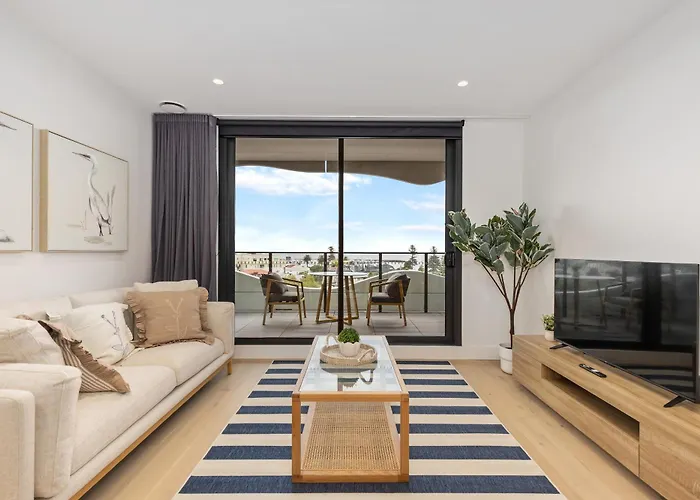 Sea View 2Br W Best Rooftop Pool In Melb!