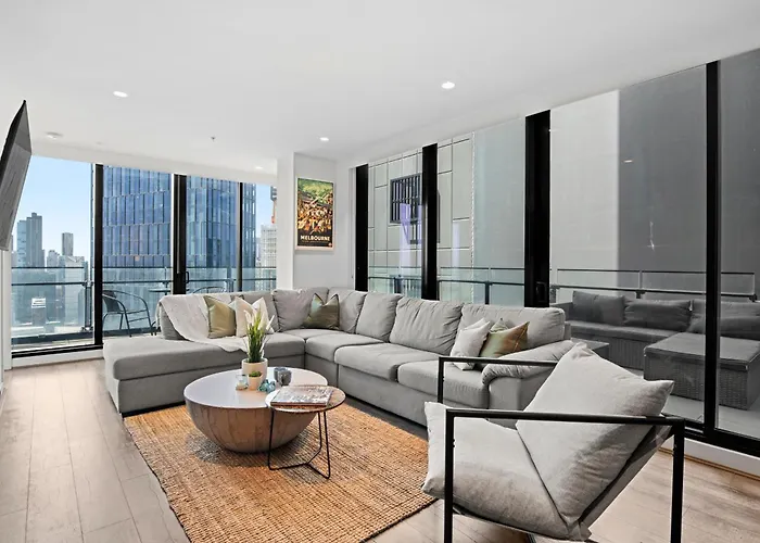 Luxe 3Br Southbank Apartment - Gorgeous Views And Parking