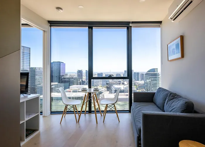 Puddings Home Panoramic Luxury Sea View Apartment Mel Cbd
