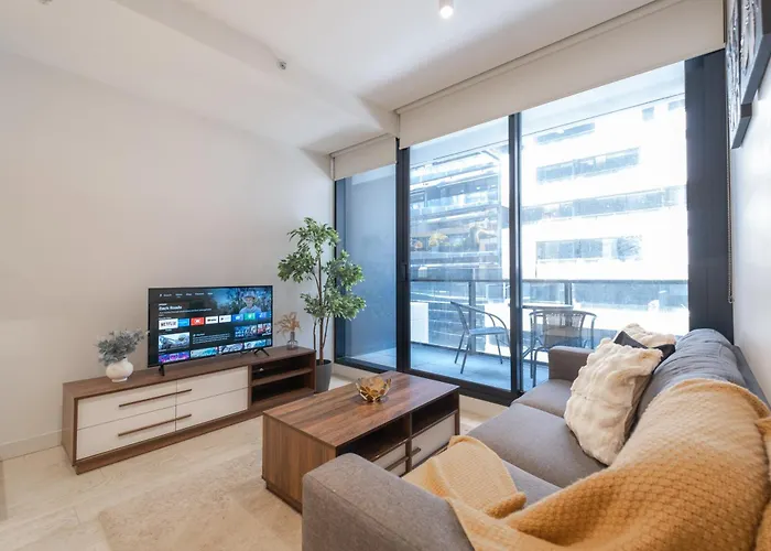 Signature South Yarra Style 2Br2Bafree Parking
