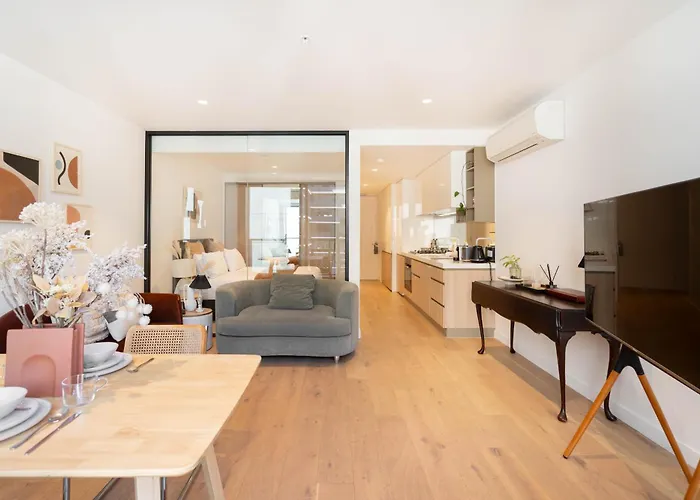 Simplistic Zen 1B Southbank Apt Freeparking#Bo13