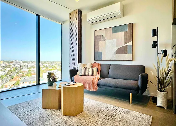 Peaceful 1Br Apt On St Kilda Rd Free Parking #Sb16