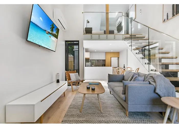 Elegant Loft-Style Apartment Minutes From Beach