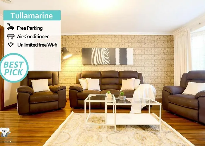 2 Bedroom Villa In Tullamarine 5 Min To Airport
