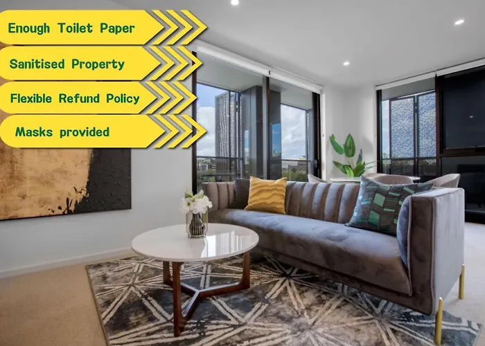 Designer 2Br With Carpark Monash Uni@Caulfield