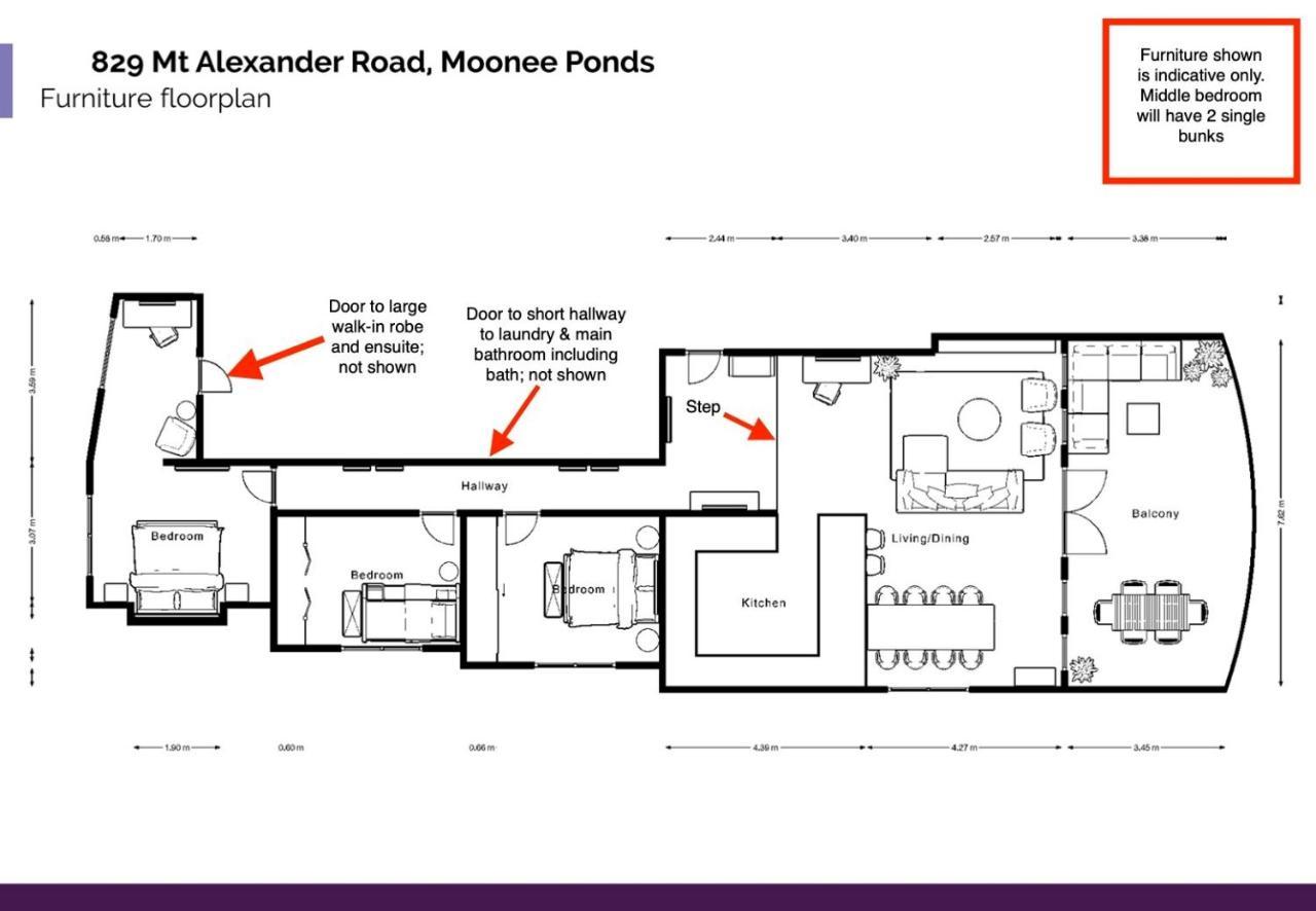 Staycentral - Moonee Ponds Penthouse Melbourne