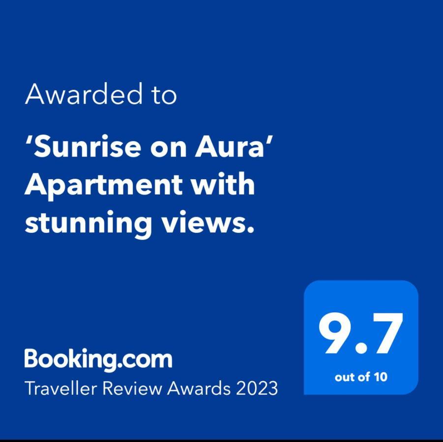 'sunrise On Aura' With Stunning Views.