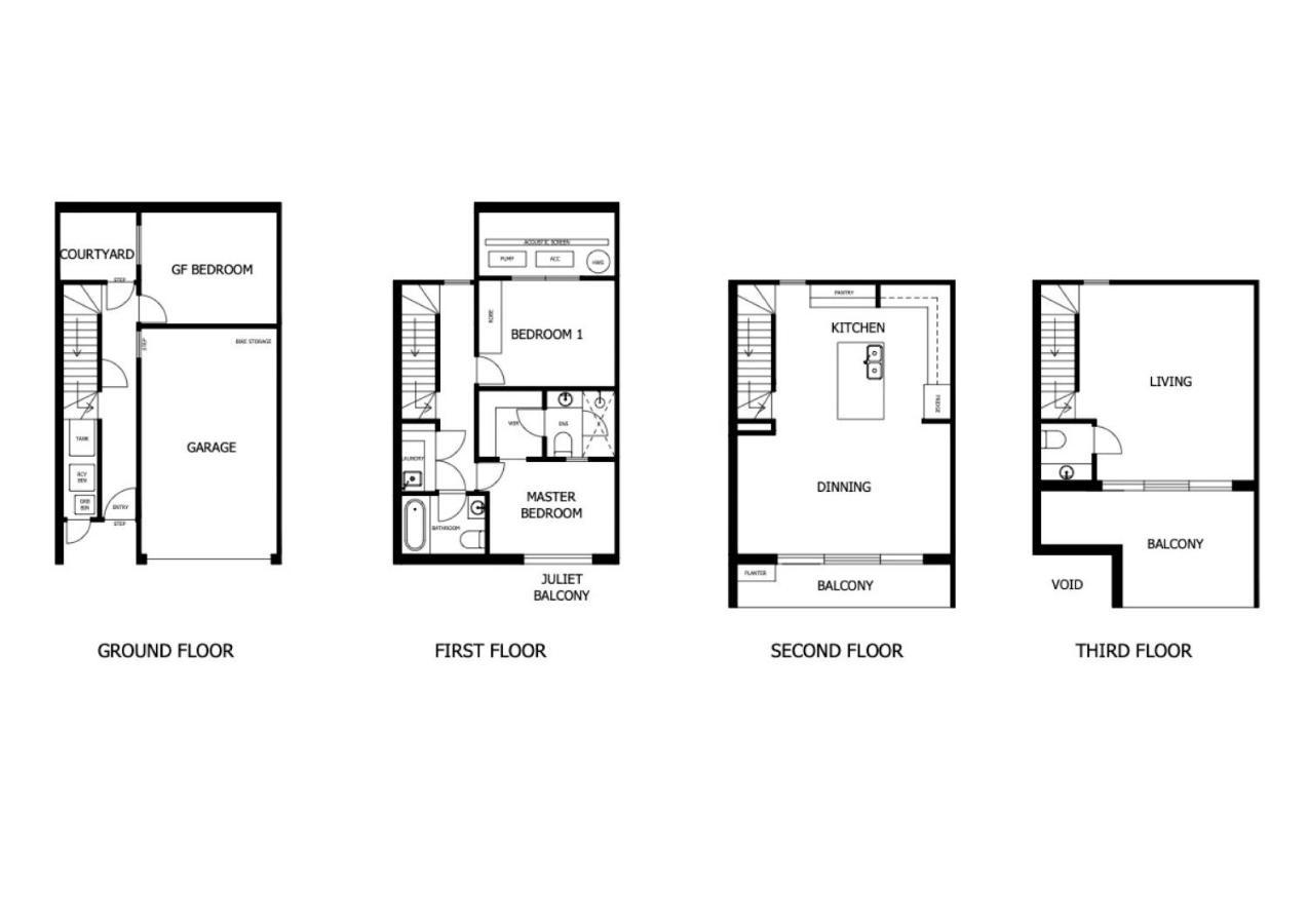 Staycentral - Brunswick Townhouse Apartment Melbourne