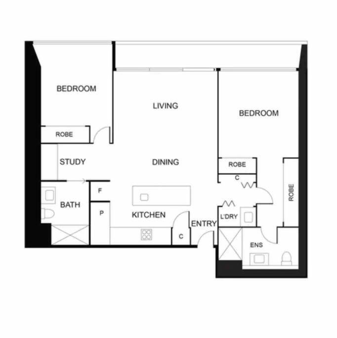 So Unique! Collins Street Vibe 2b2b Apartment