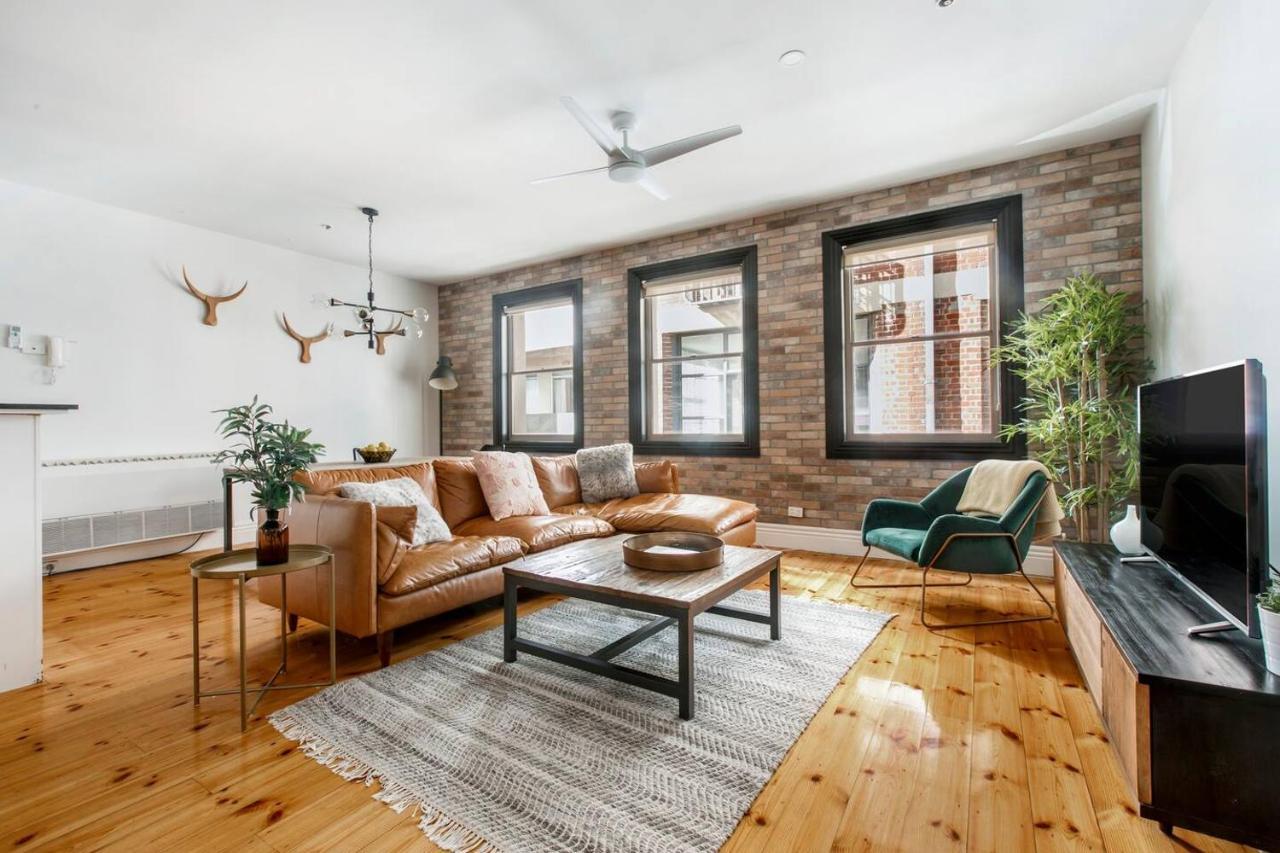 Heritage Charm In Melbourne's Heart With Rooftop Apartment Melbourne
