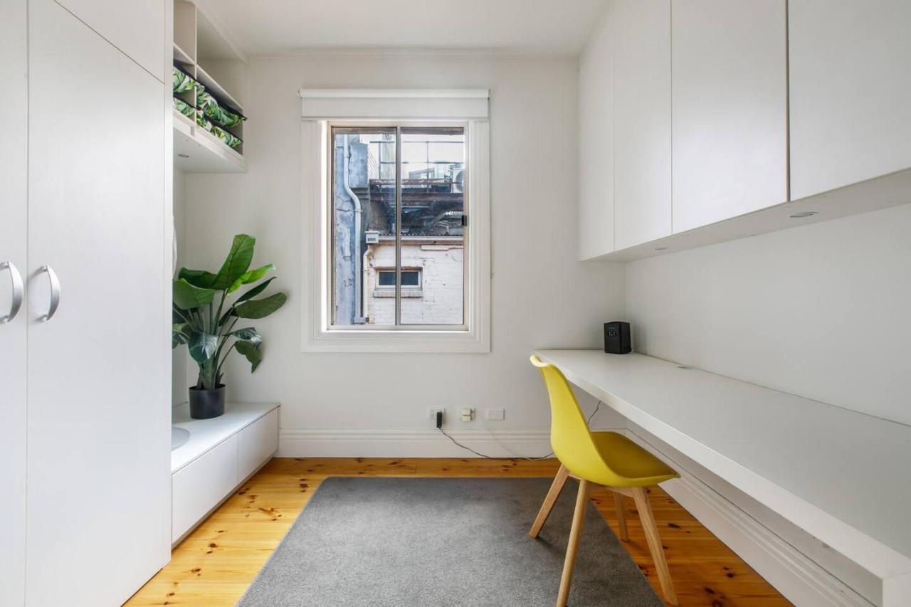Heritage Charm In Melbourne's Heart With Rooftop Apartment