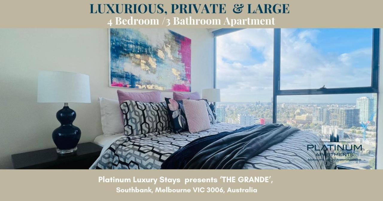 Platinum Luxury Stays The Grande Large 4 Brm 3 Bath Apt *