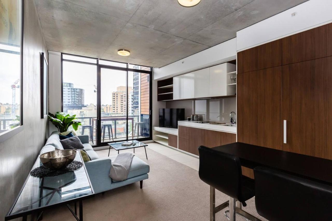 Industrial Chic Balcony Abode Near Chapel Street Melbourne