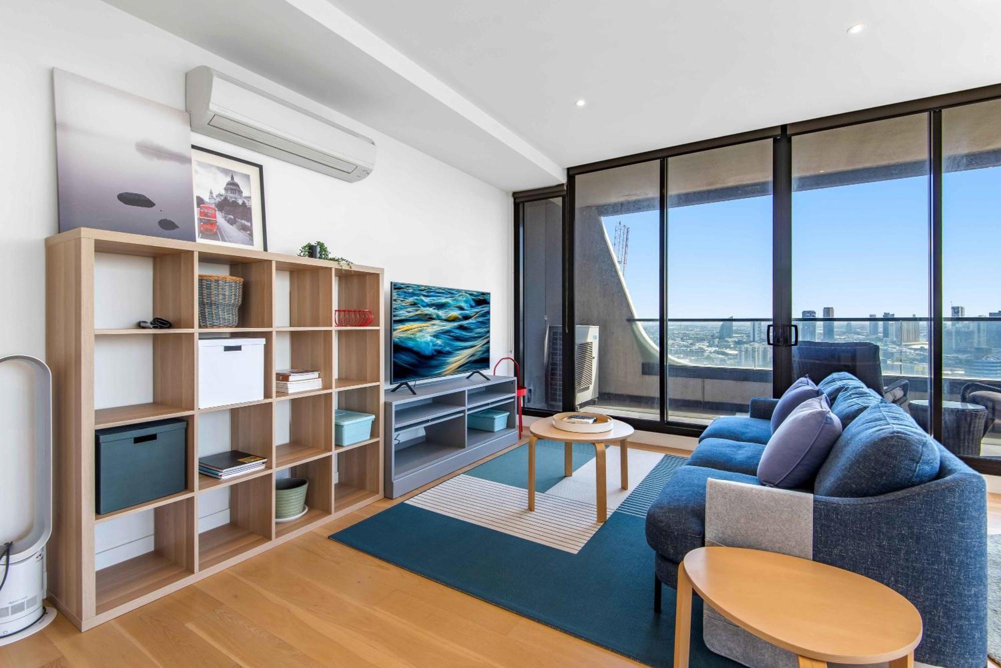 Amazing City Sea & Shrine View In Melbourne Apartment Melbourne