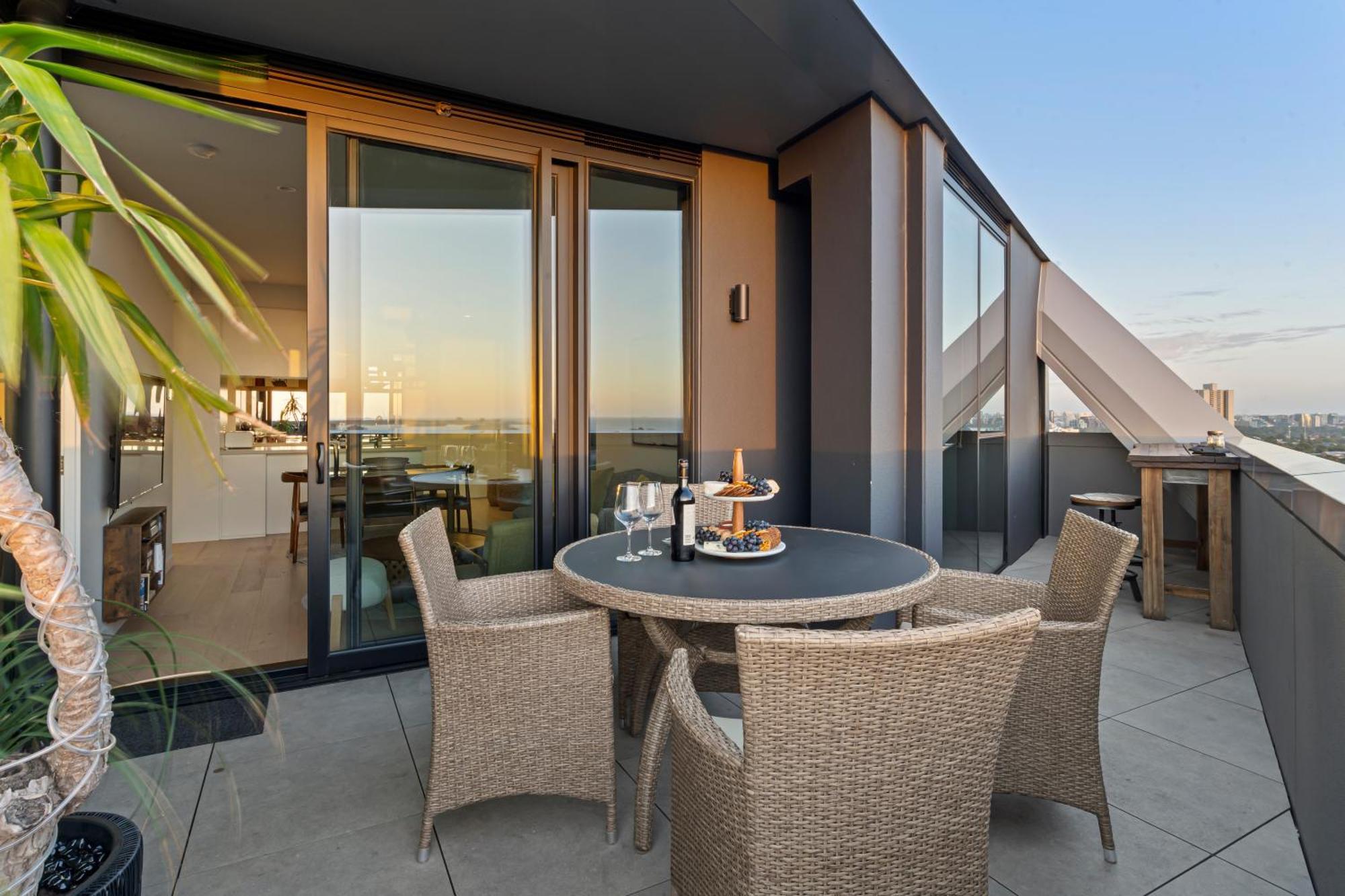 Apartment Zi - With Balcony, Bayview, Sauna And Pool Melbourne