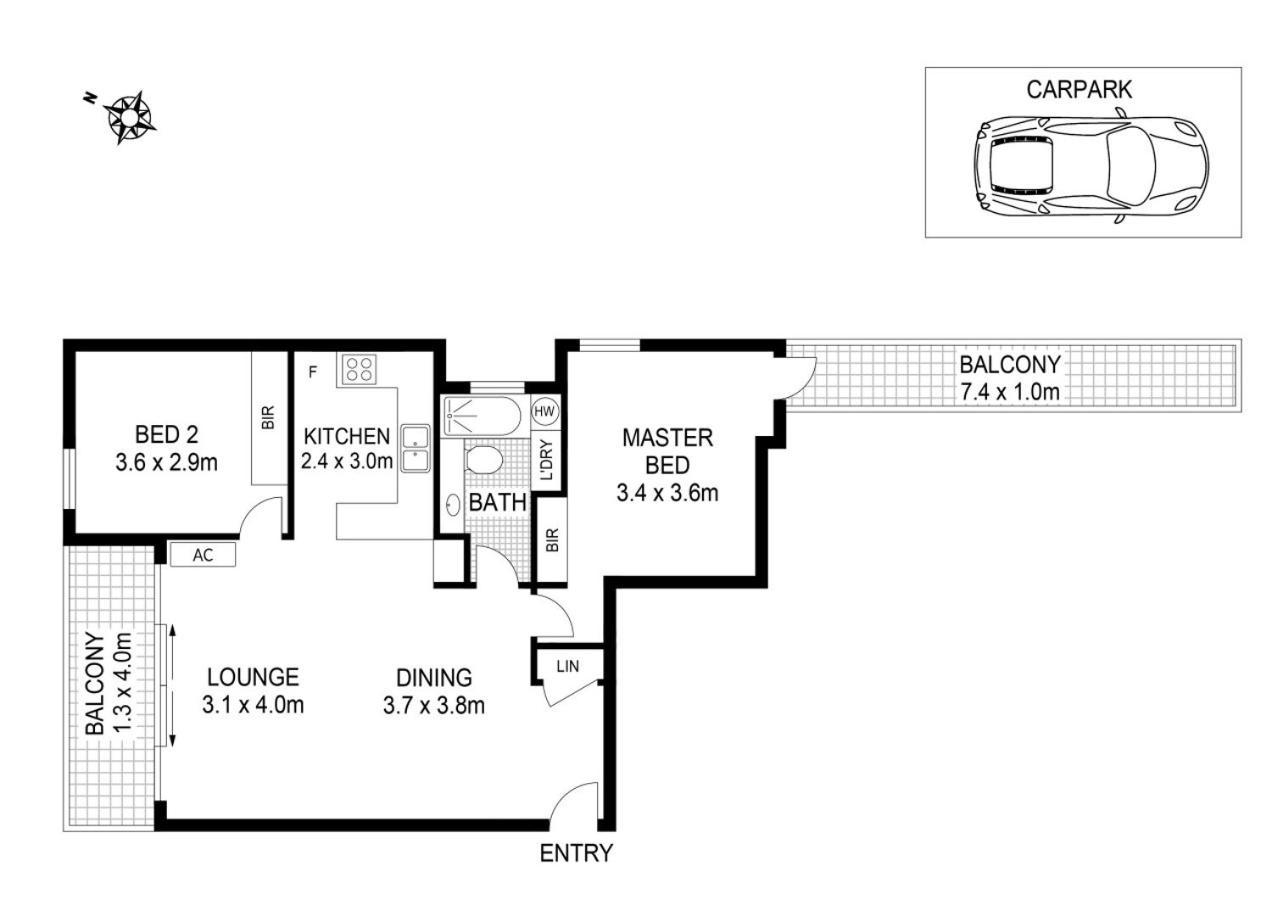 Chic - Sleeps 6, Free Parking Apartment *