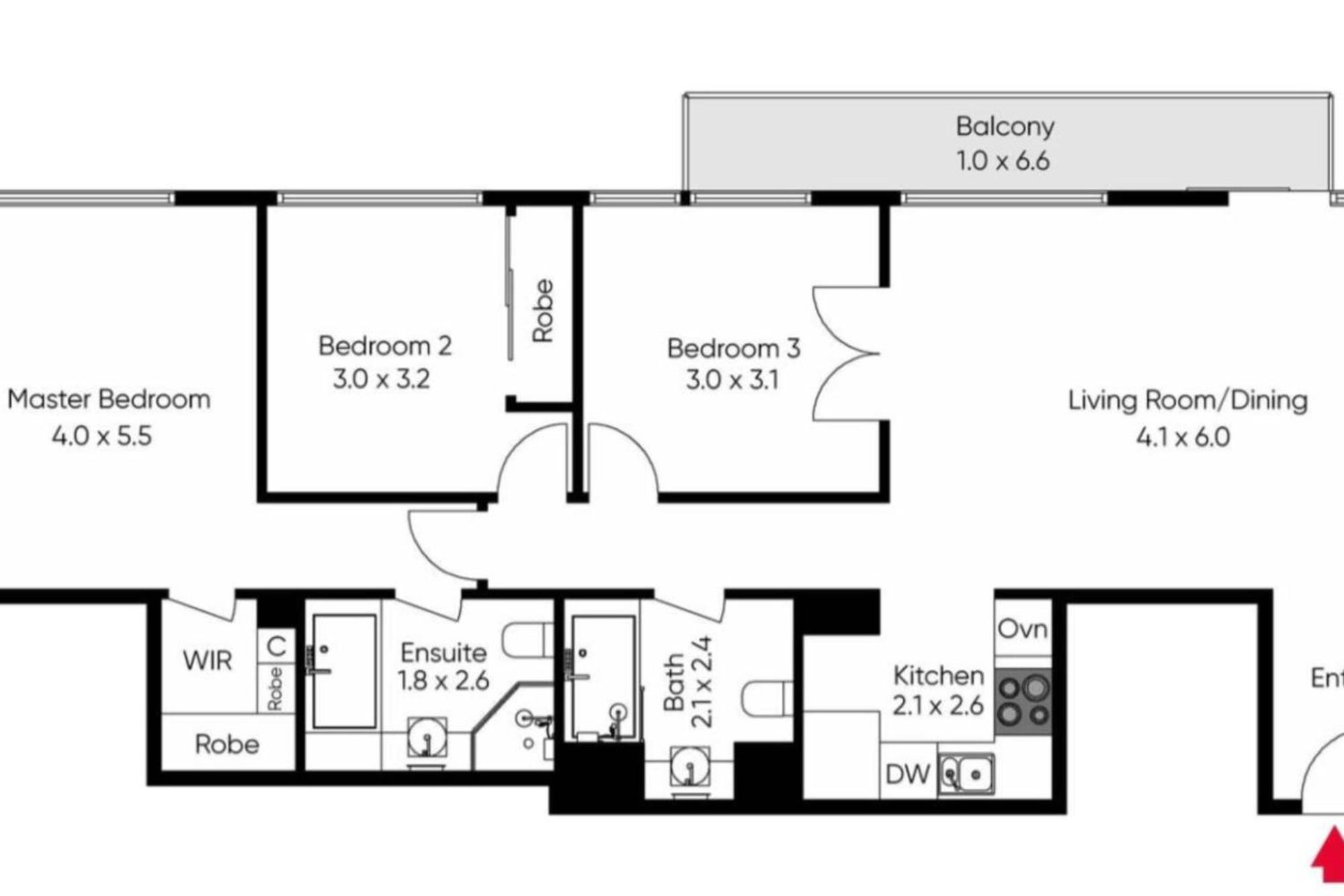 Spacious 3-bed Unit In Cbd W Pool & Gym