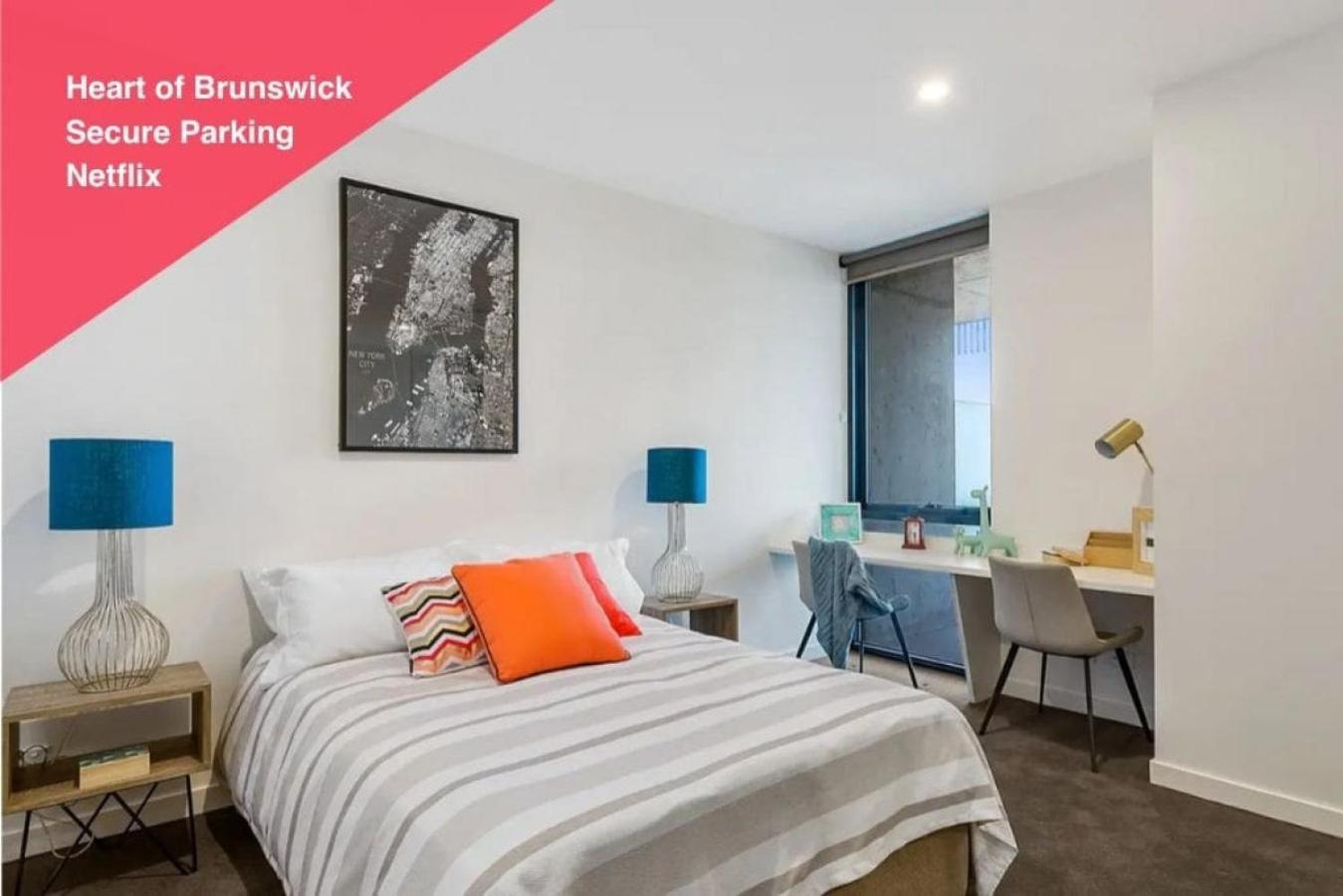 Sydney Rd Brunswick Train Tram Parking Wifi Apartment