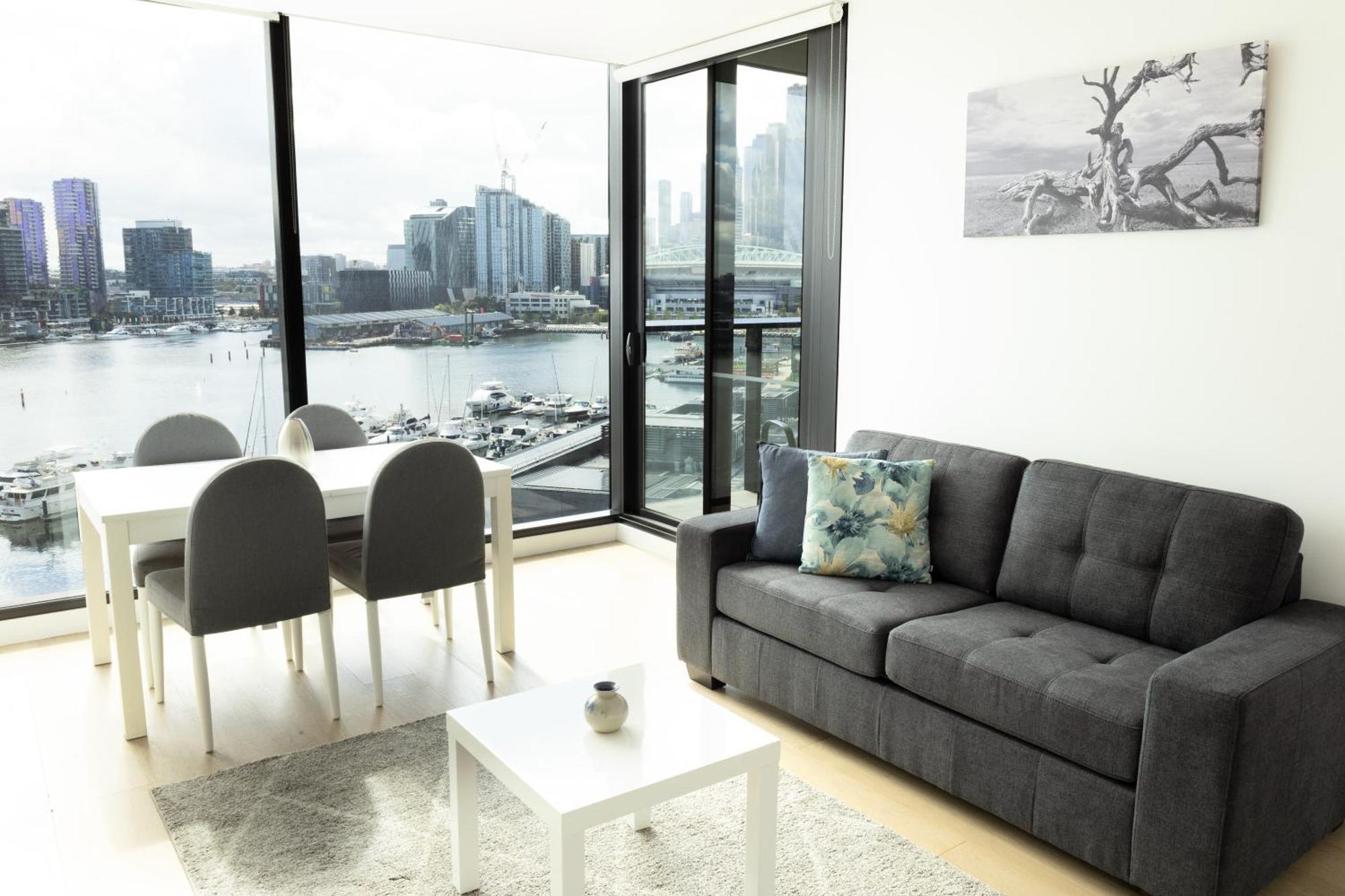 Apartment Pars - Collins Wharf Waterfront, Docklands *
