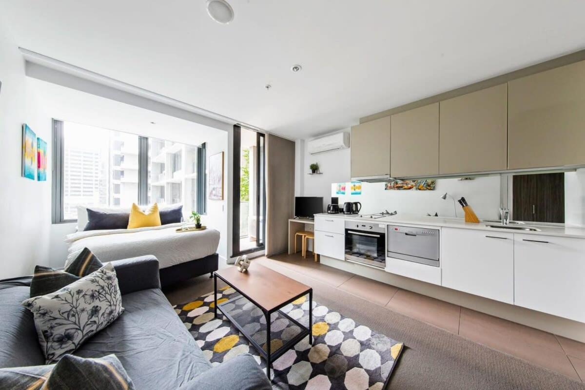 Apartment A Stylish Cbd Right Next To Southern Cross Melbourne