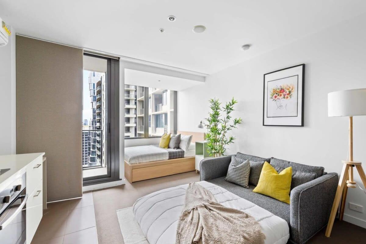 Apartment Stylish Studio Next To Southern Cross City Views *