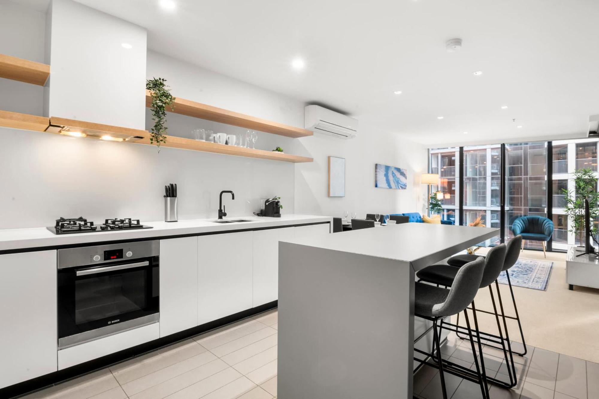 Blue Haven At Marvel Stadium - Rooftop Pool & Free Parking Melbourne