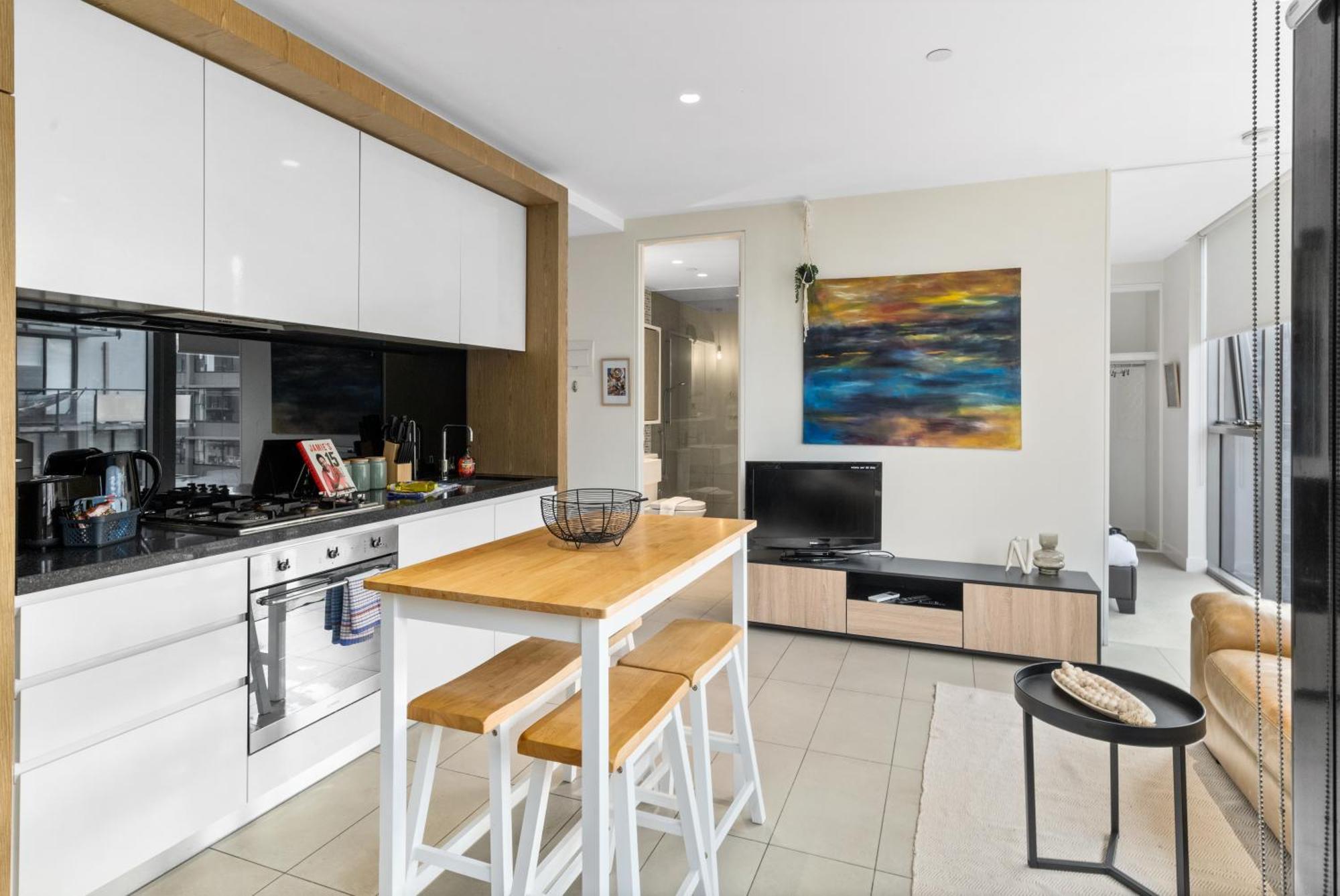 Apartment Escape To - Stylish 1 Bedroom-gym - Aircon -balcony Melbourne