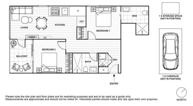Elegant 2br Skyline Free Parking * Melbourne