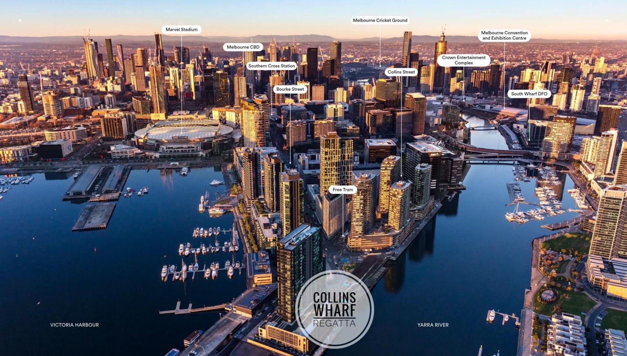 Brilliant Collins Wharf Waterfront Apartment Melbourne