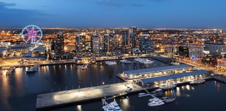 Apartment Brilliant Victoria Harbour Waterfront Melbourne