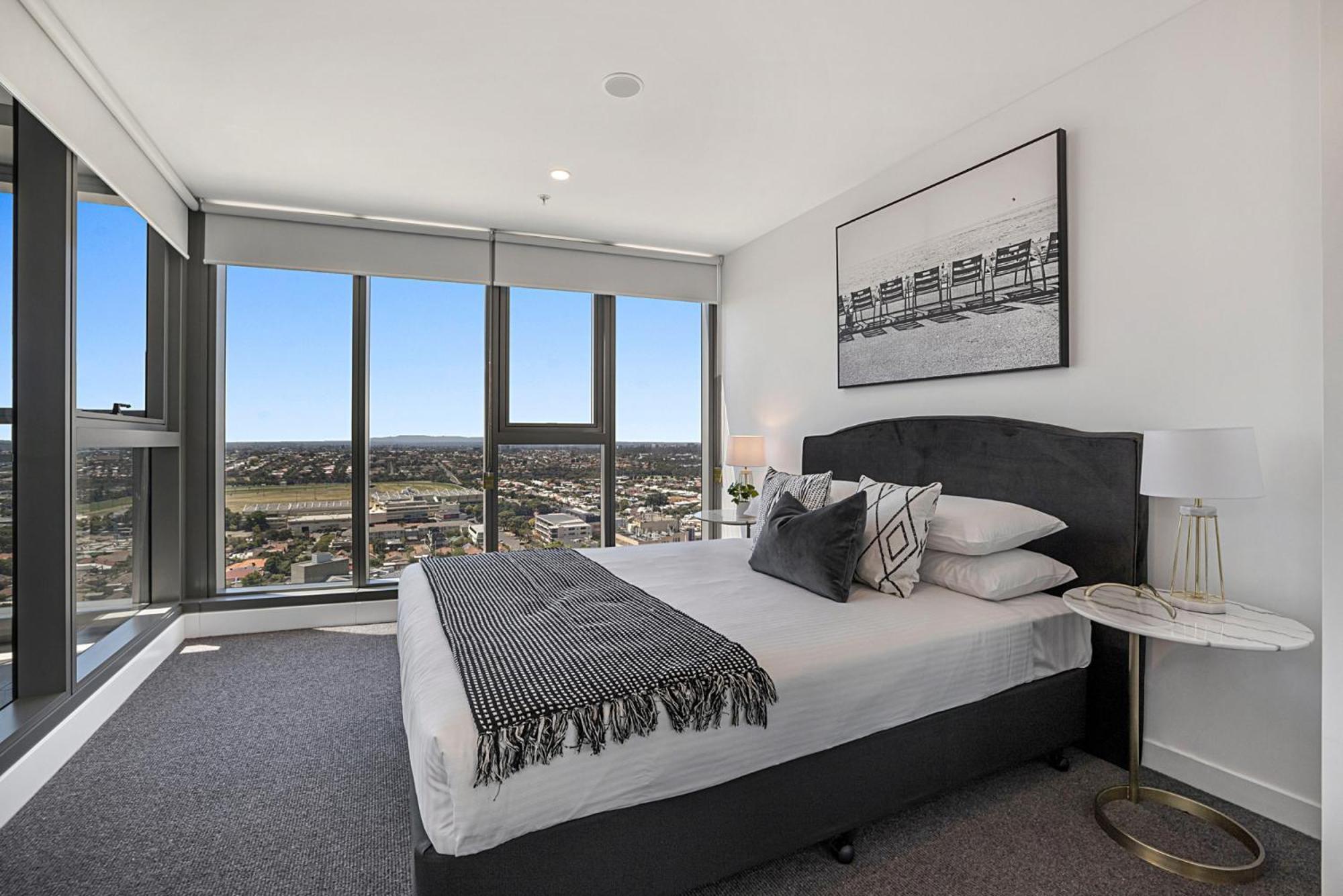 Apartment Chic 1-bed With Parking, Gym, Pool & Views Melbourne