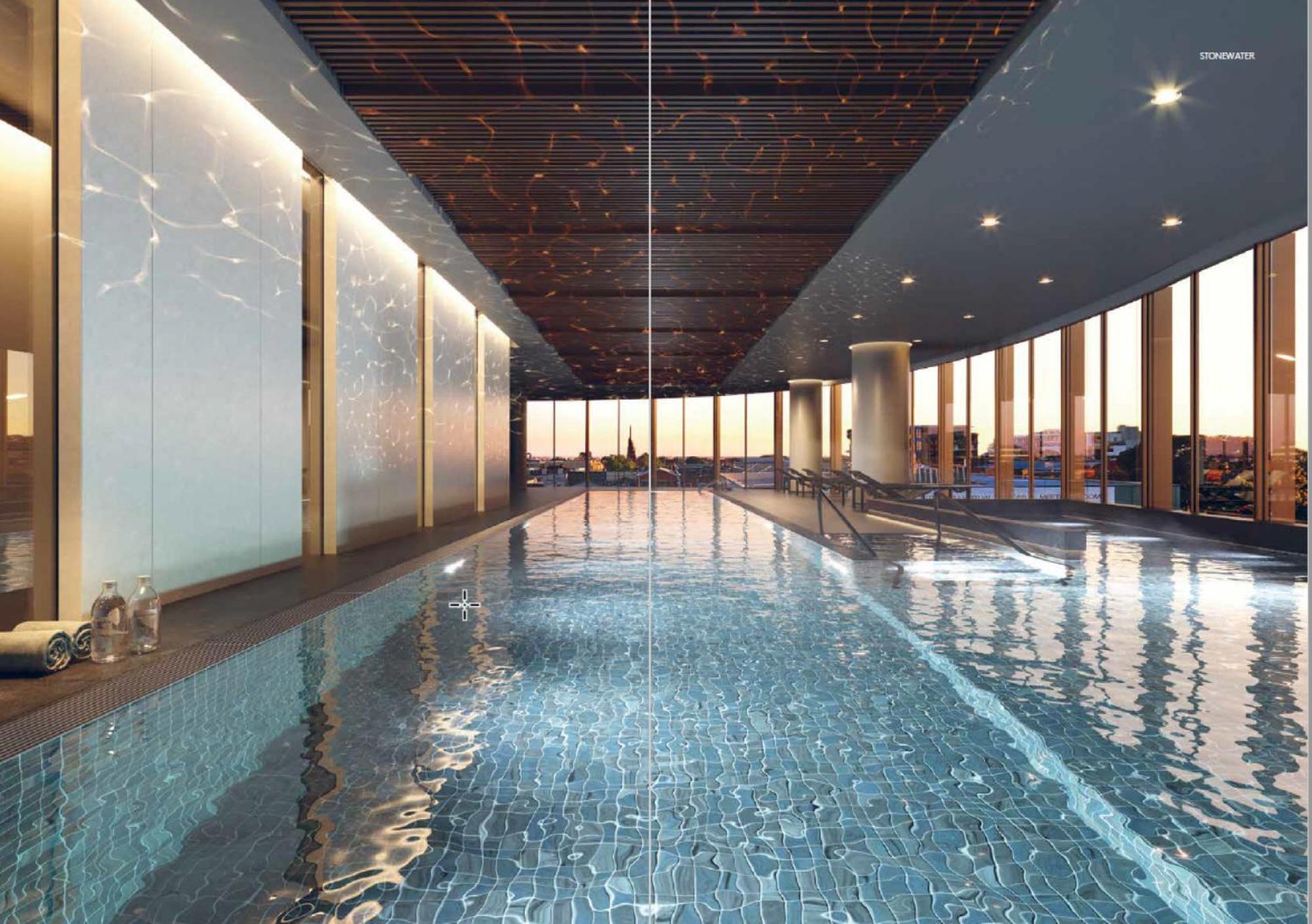 Chic 1-bed With Parking, Gym, Pool & Views Apartment Melbourne