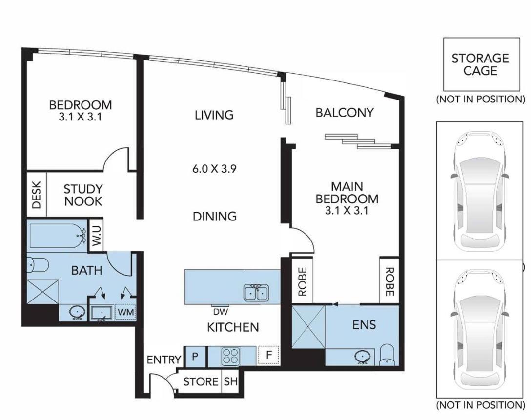 Luxury 2b2b 2 Tandem Carparks Prima Pearl Southbank Next To Casino & City *