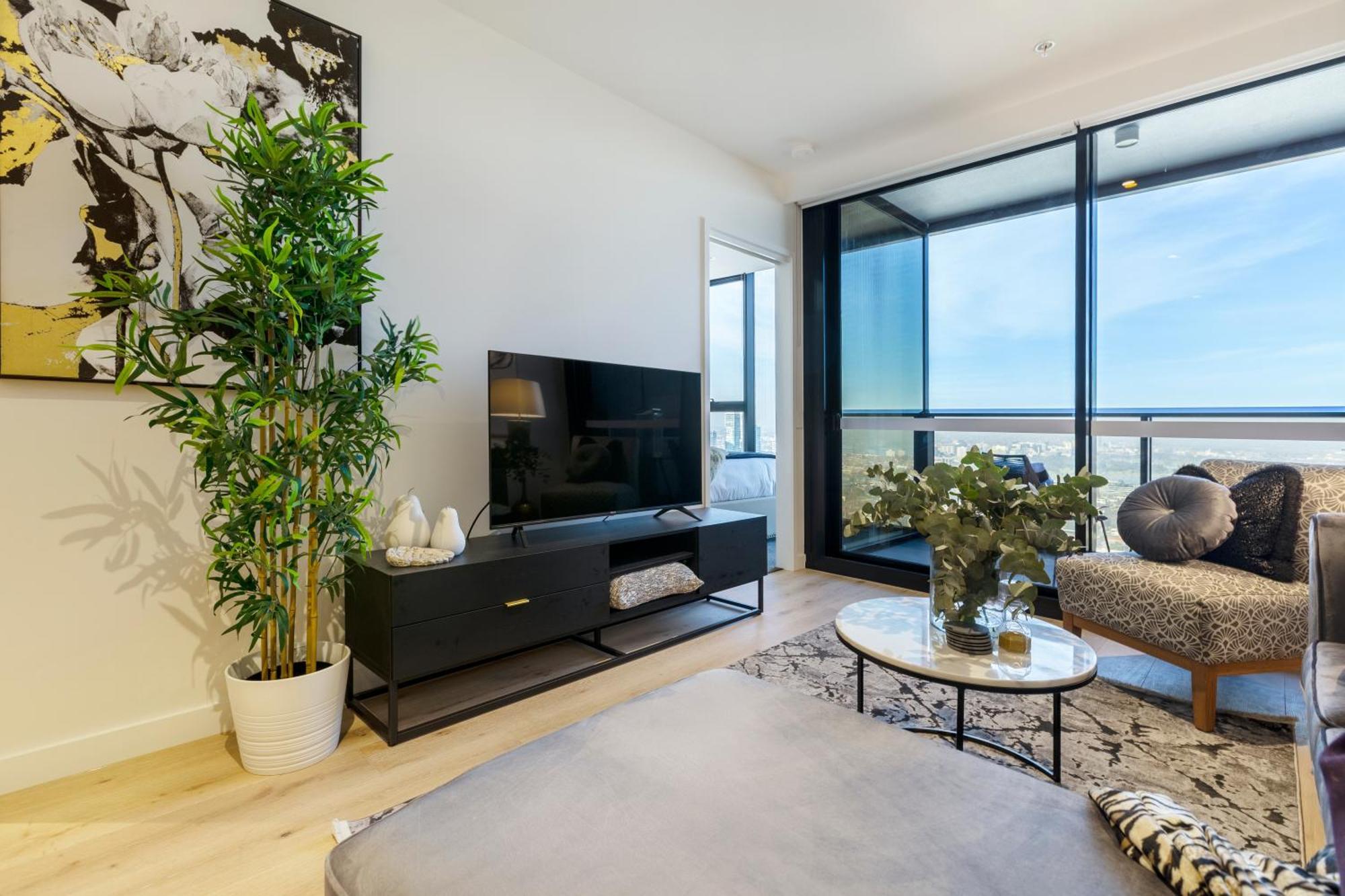 Apartment Luxury Sky-high W Stunning Views & Parking Melbourne
