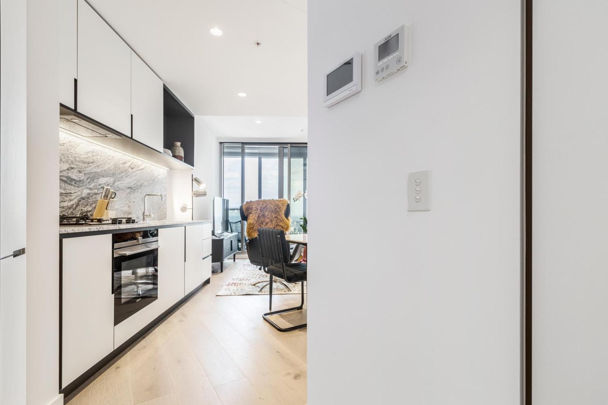 West Side Contemporary Pad In Shopping Precinct Apartment