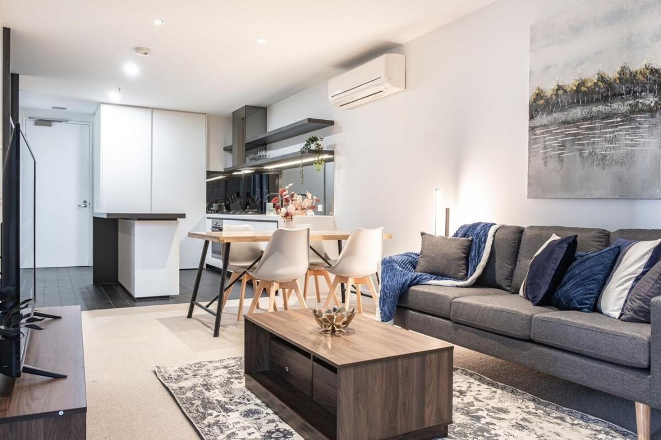 Next To Marvel Stadium 2br Free Parking * Melbourne