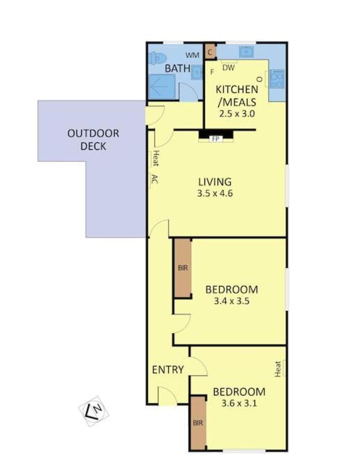 Park Art Deco Gem Sleeps 5 Bevan 4 Melbourne