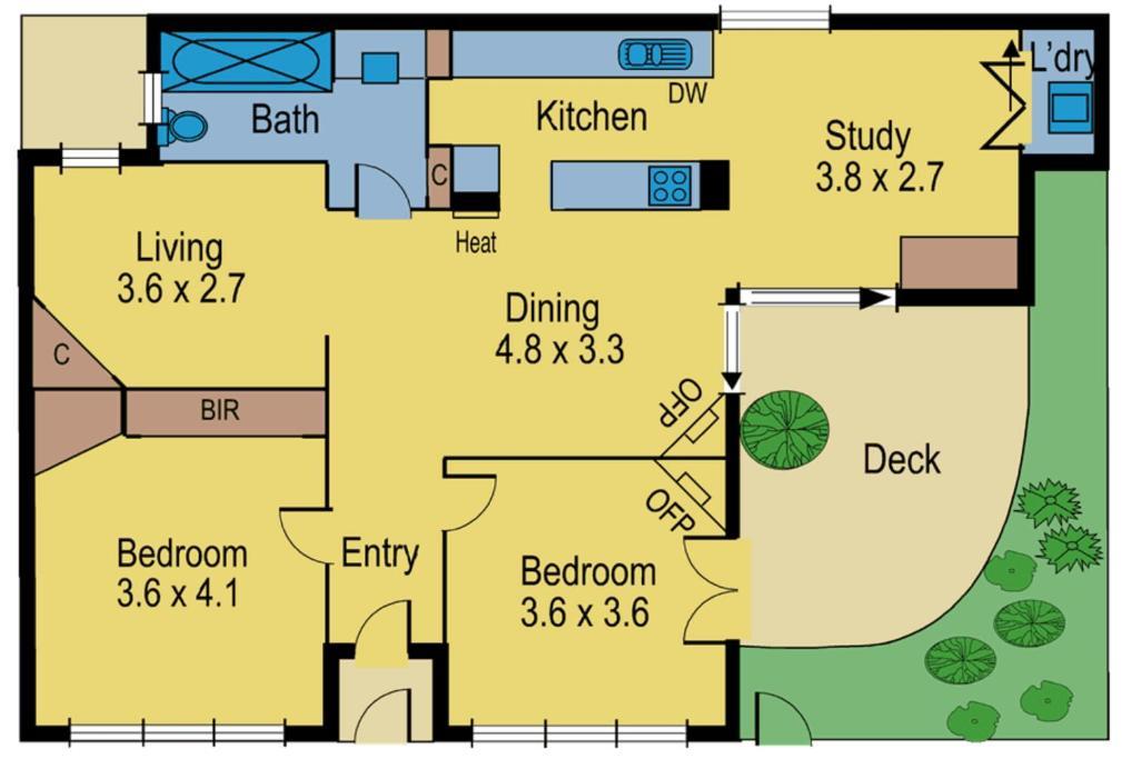 Spacious, Stylish House With Private Courtyard Near Shops, Cafes, And Tram